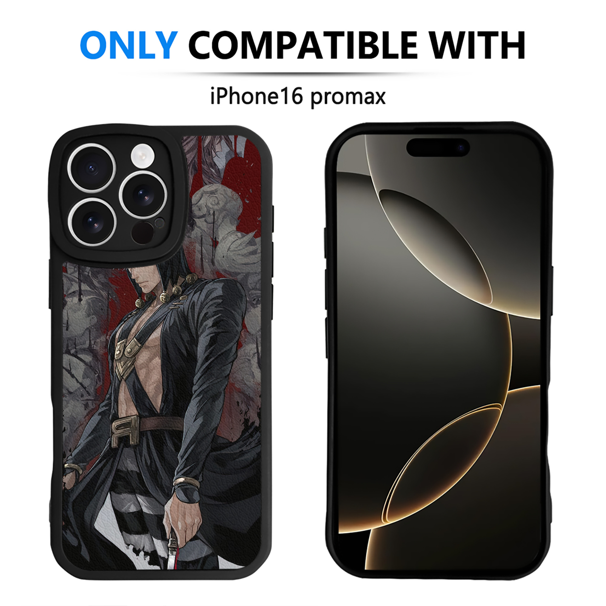 （画像用） ジョジョの奇妙な冒険 JoJo's Bizarre Adventure 【iPhone 16シリーズ対応】シリコンスマホケース（レザー調） 材質：シリコン